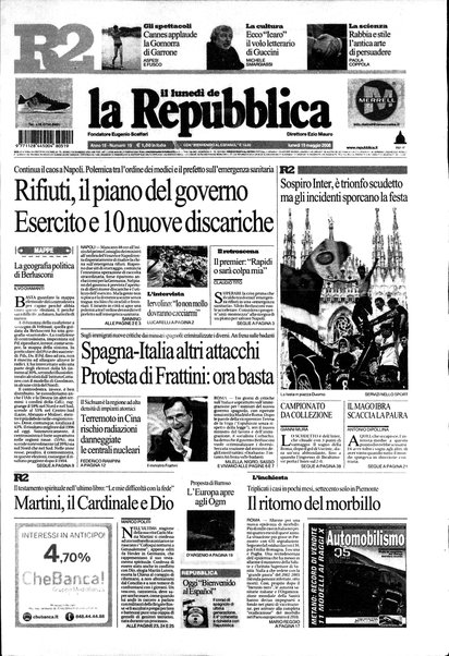 Il lunedì de La repubblica